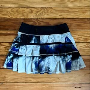 Lululemon Pace Setter Skort in Milky Way Print